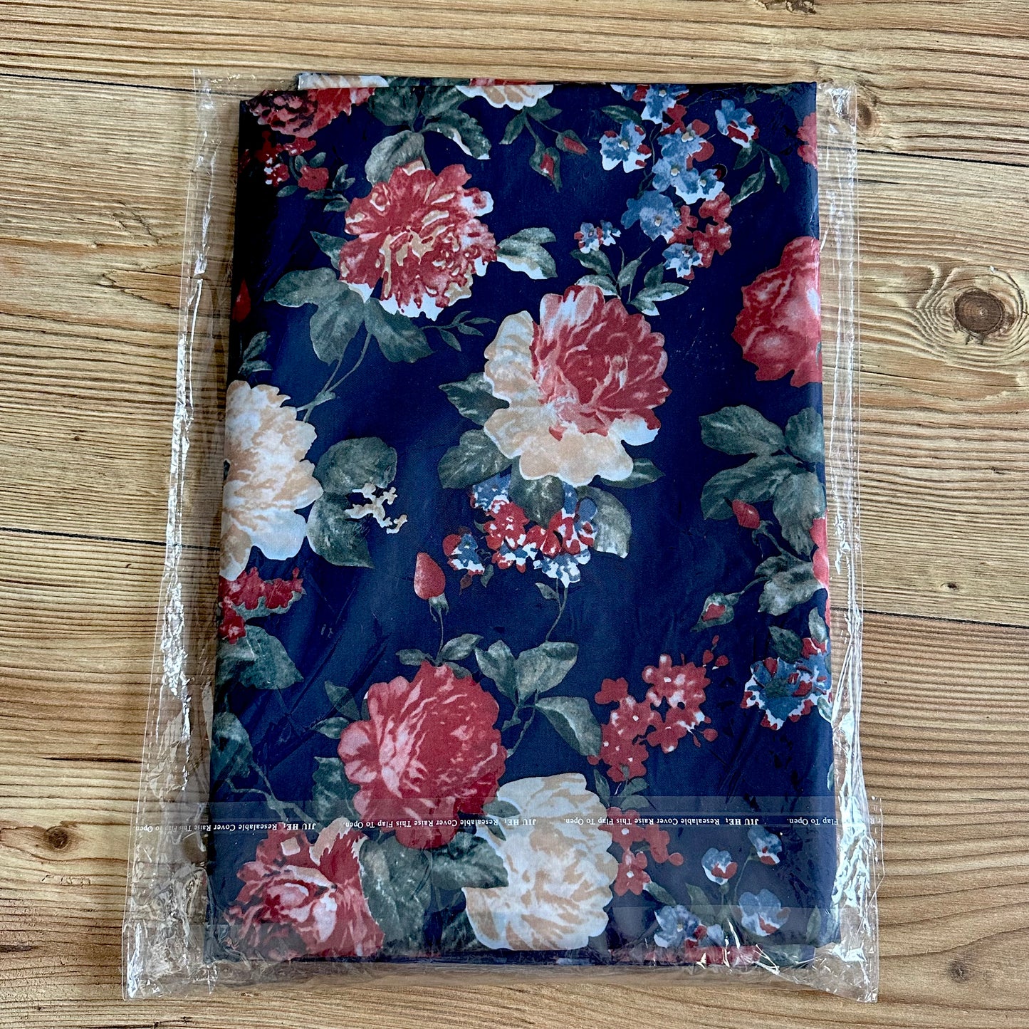 Vintage 2 x pakker med 10 meter stoff (10m x 1,6m)