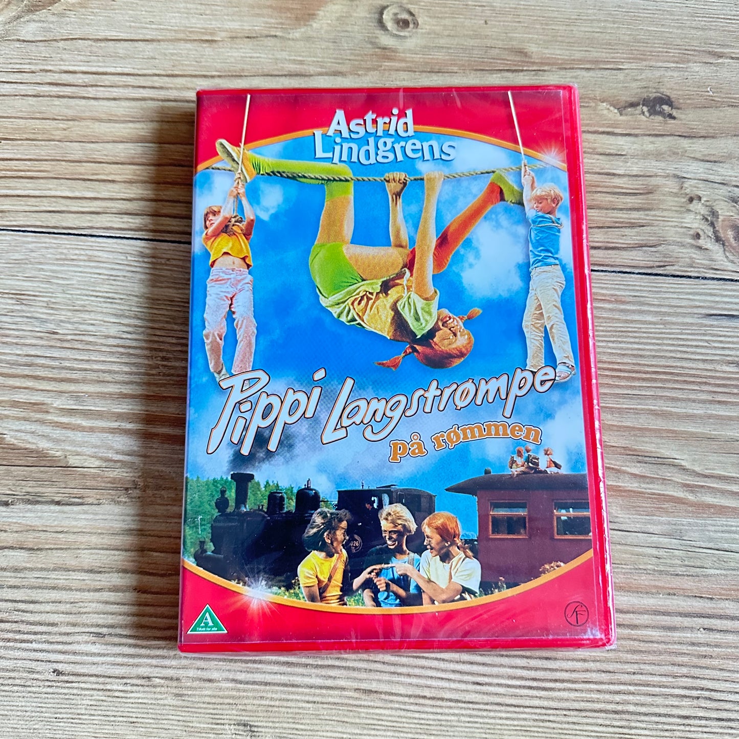 Pippi Langstrømpe på rømmen (DVD) - Ny i plast!
