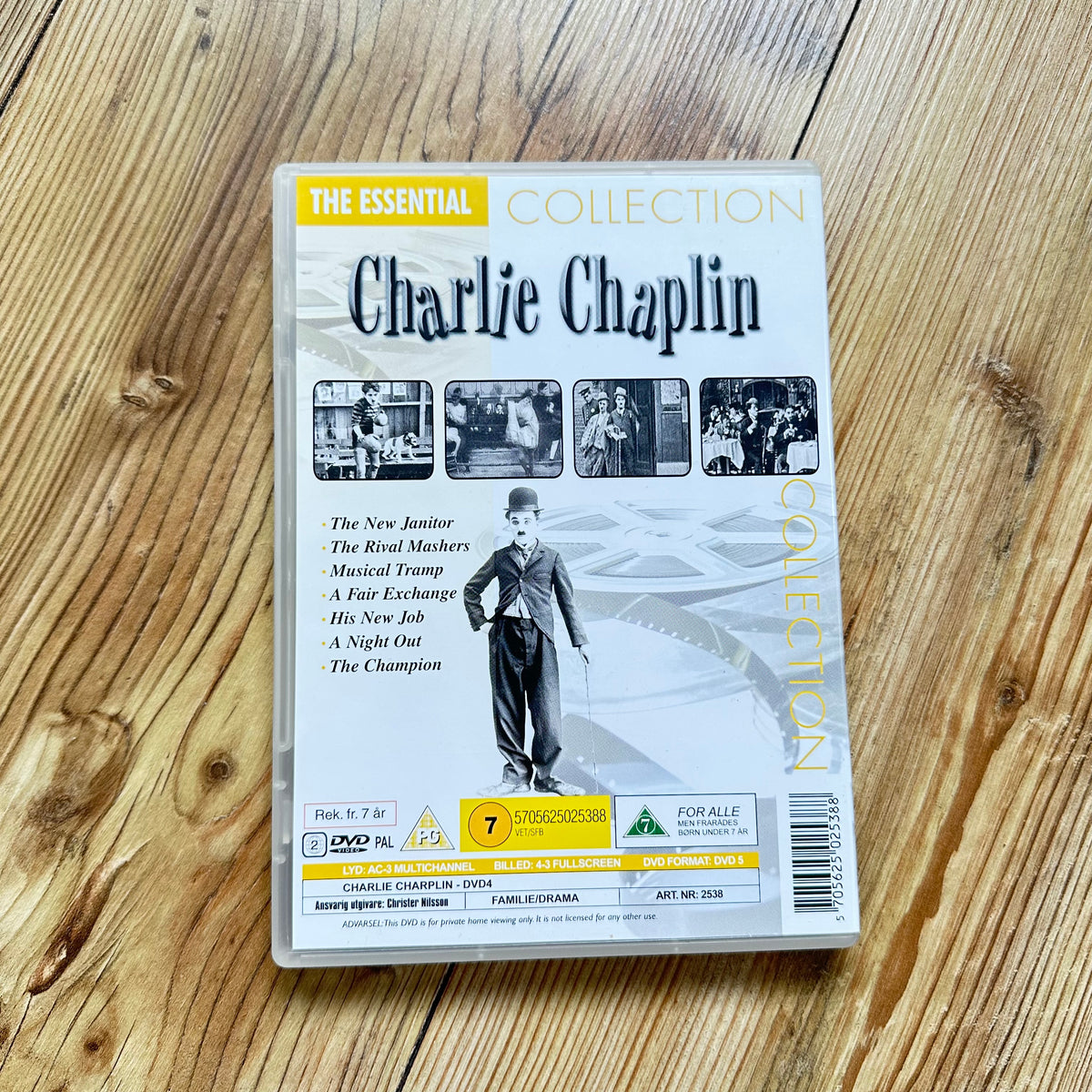 Charlie Chaplin The Essential Collection - samleboks (DVD)
