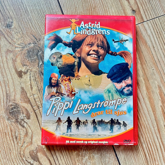 Pippi Langstrømpe drar til sjøs (DVD)