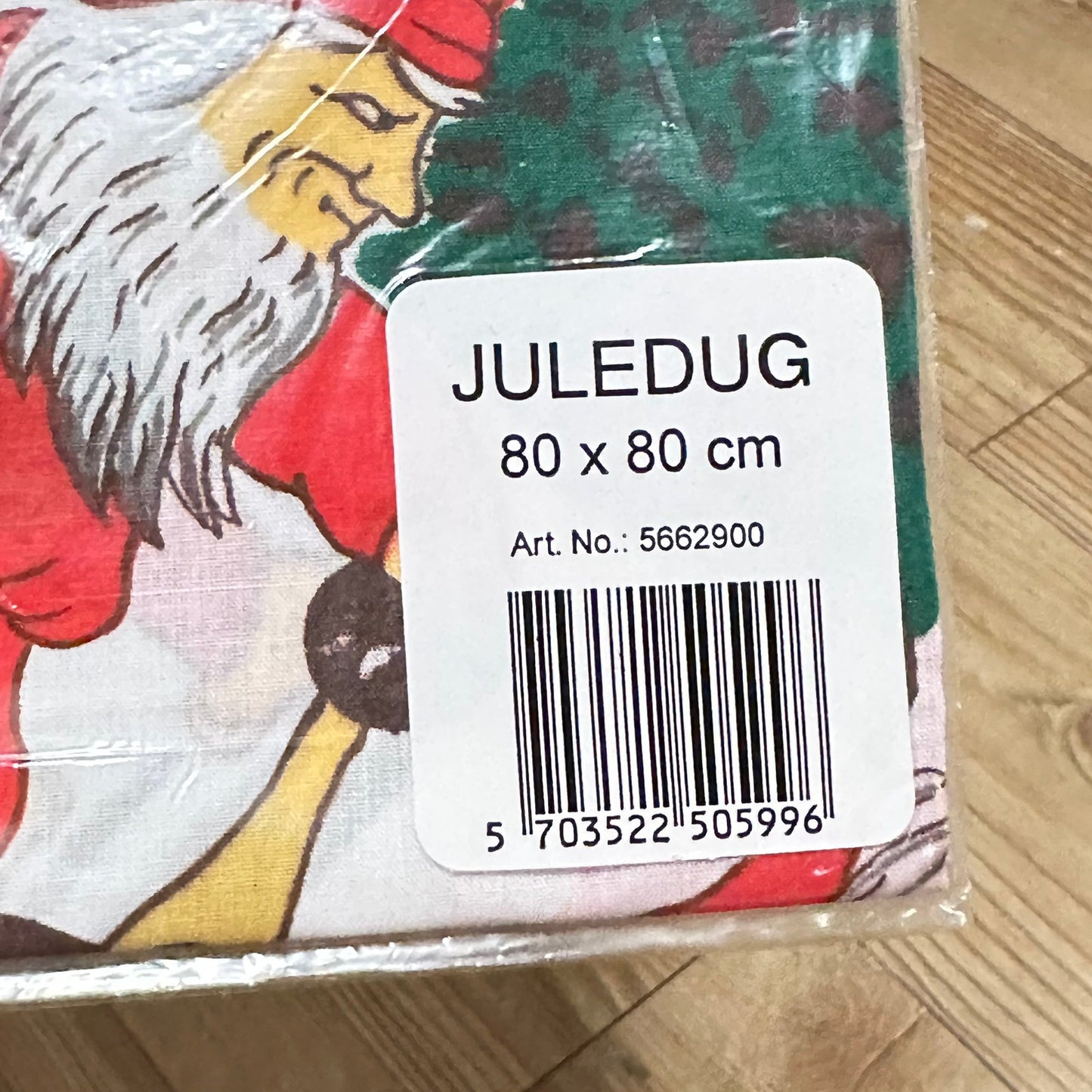 Vintage juleduker - Nye og forseglede ! (80 x 80cm)