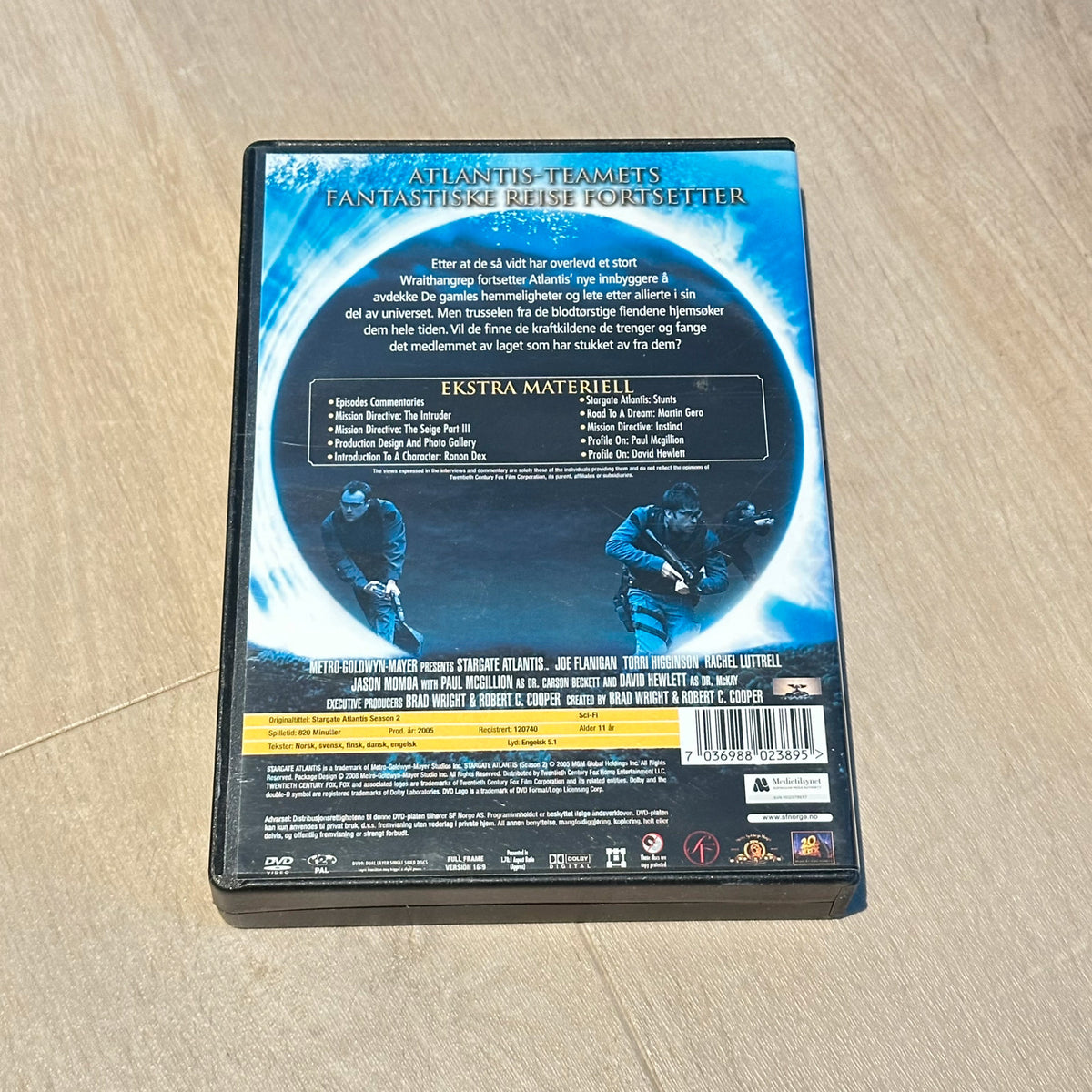 STARGATE ATLANTIS - komplett serie (DVD) Norsk tekst
