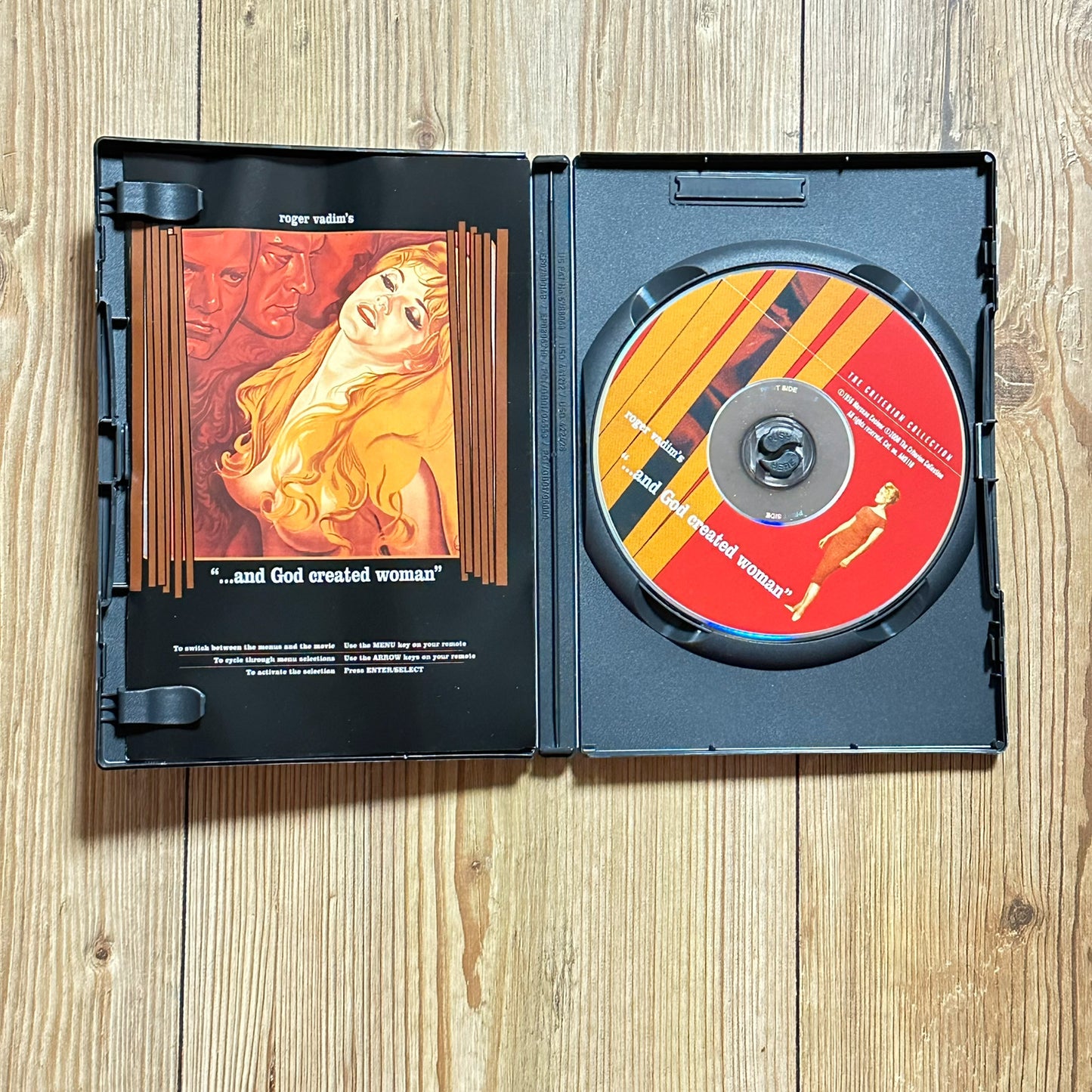 And God Created Woman (Birgitte Bardot) DVD