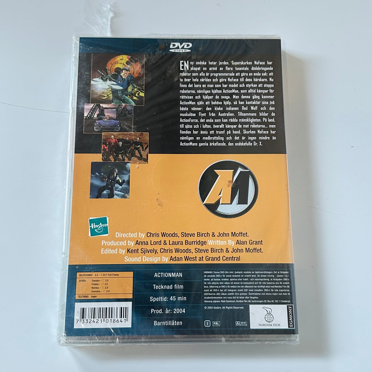 ACTIONMAN (DVD) Ny i plast!