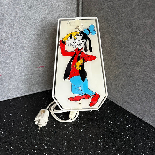Walt Disney - Eldre Langbein vegglampe i glass