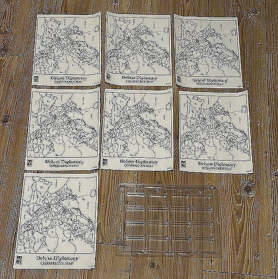 DIPLOMACY DeLuxe Edition fra Avalon Hill (1992)