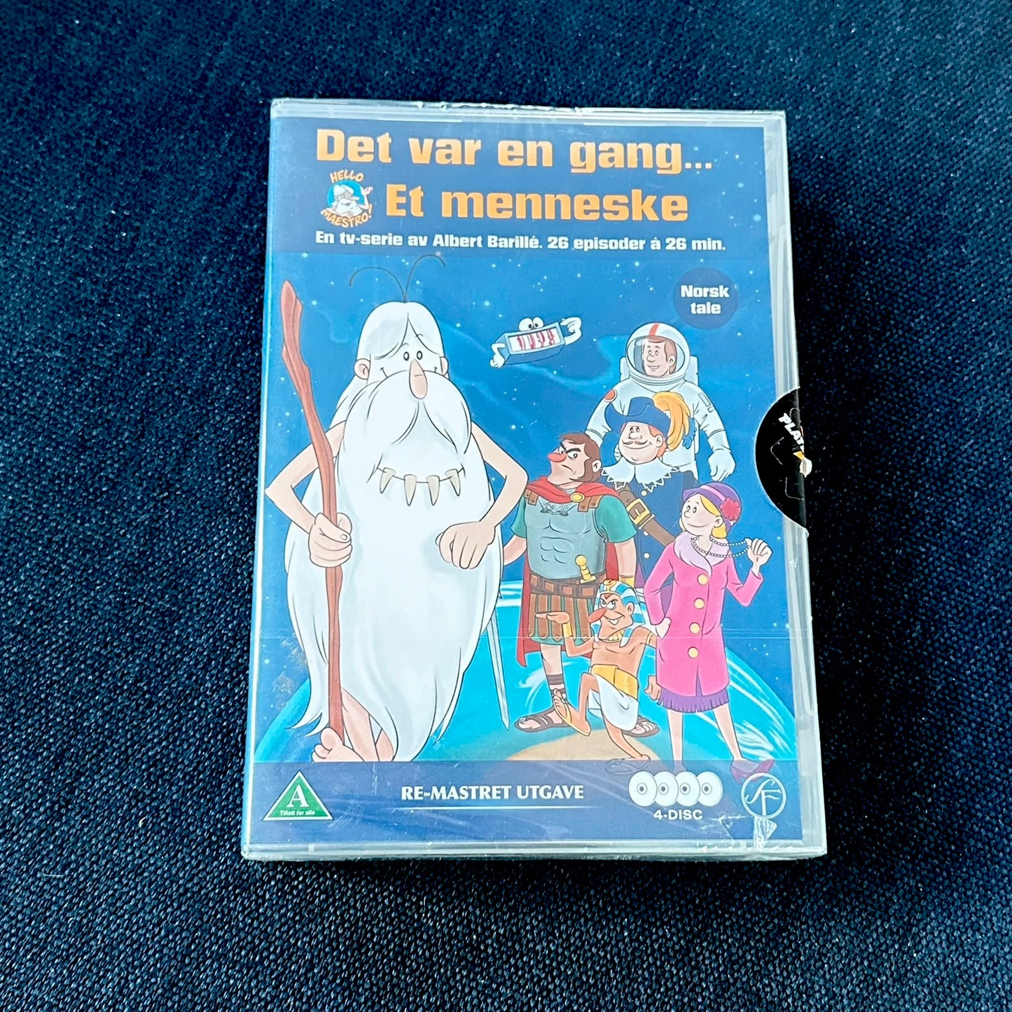 Det var en gang Et menneske (DVD) - Ny i plast !