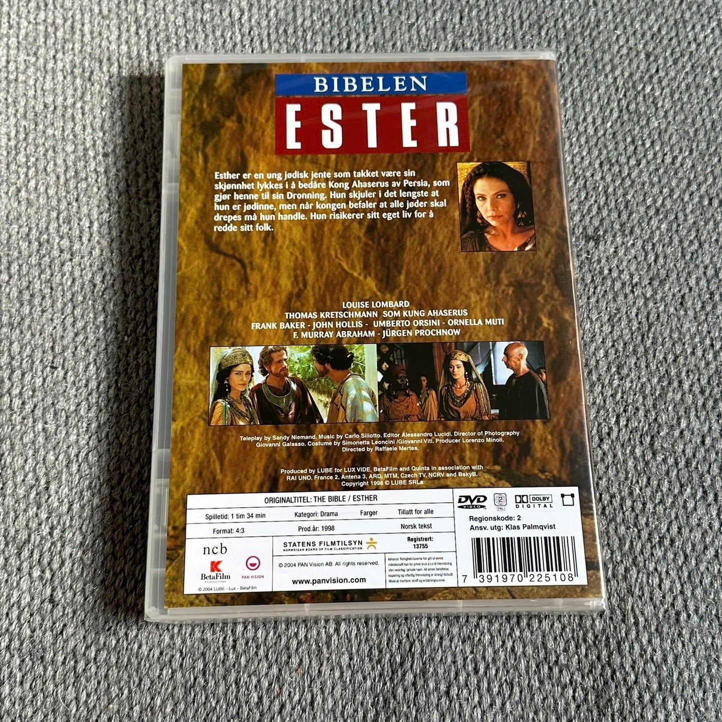 BIBELEN: ESTER (DVD) - Ny i plast !
