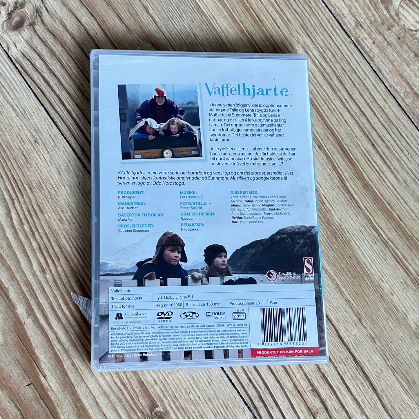 Vaffelhjerte (DVD) Ny i plast