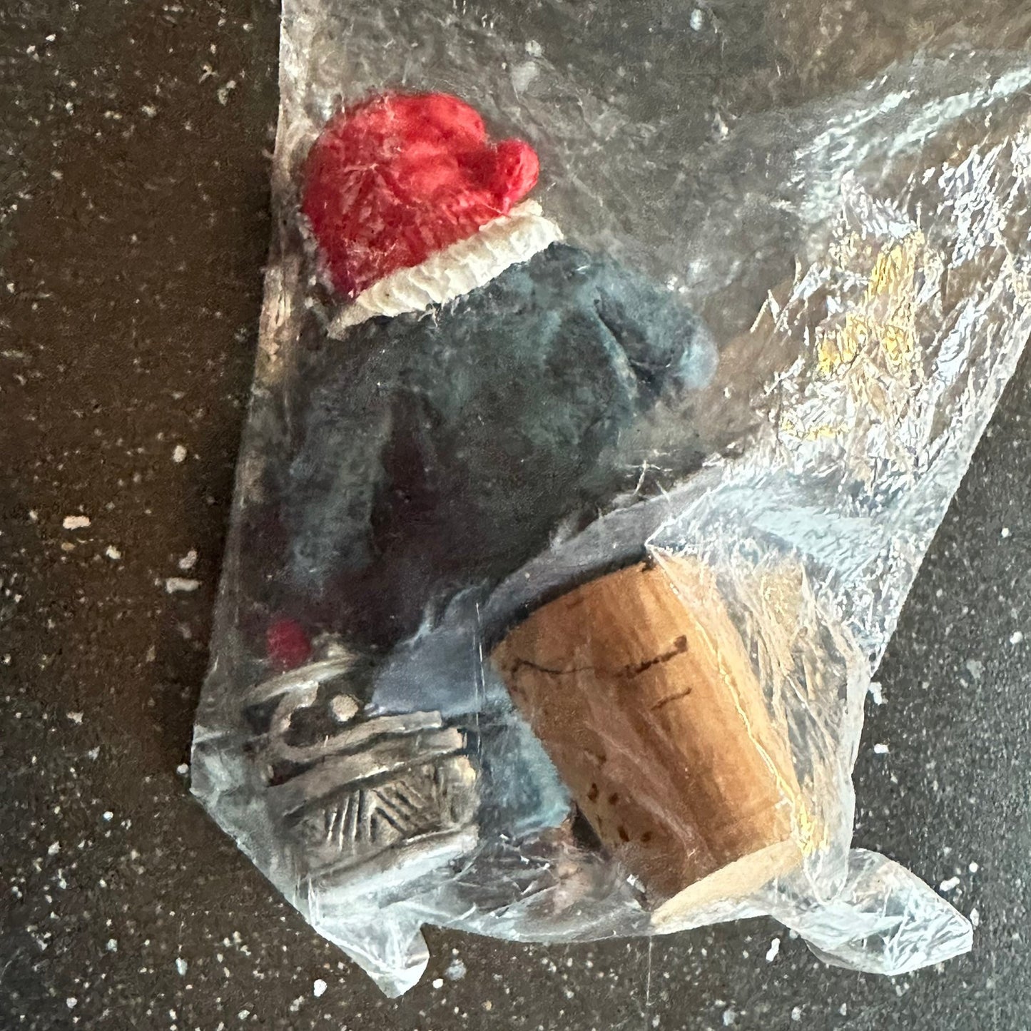 Vintage HEDLUND Nisse flaskekork - Ny og uåpnet
