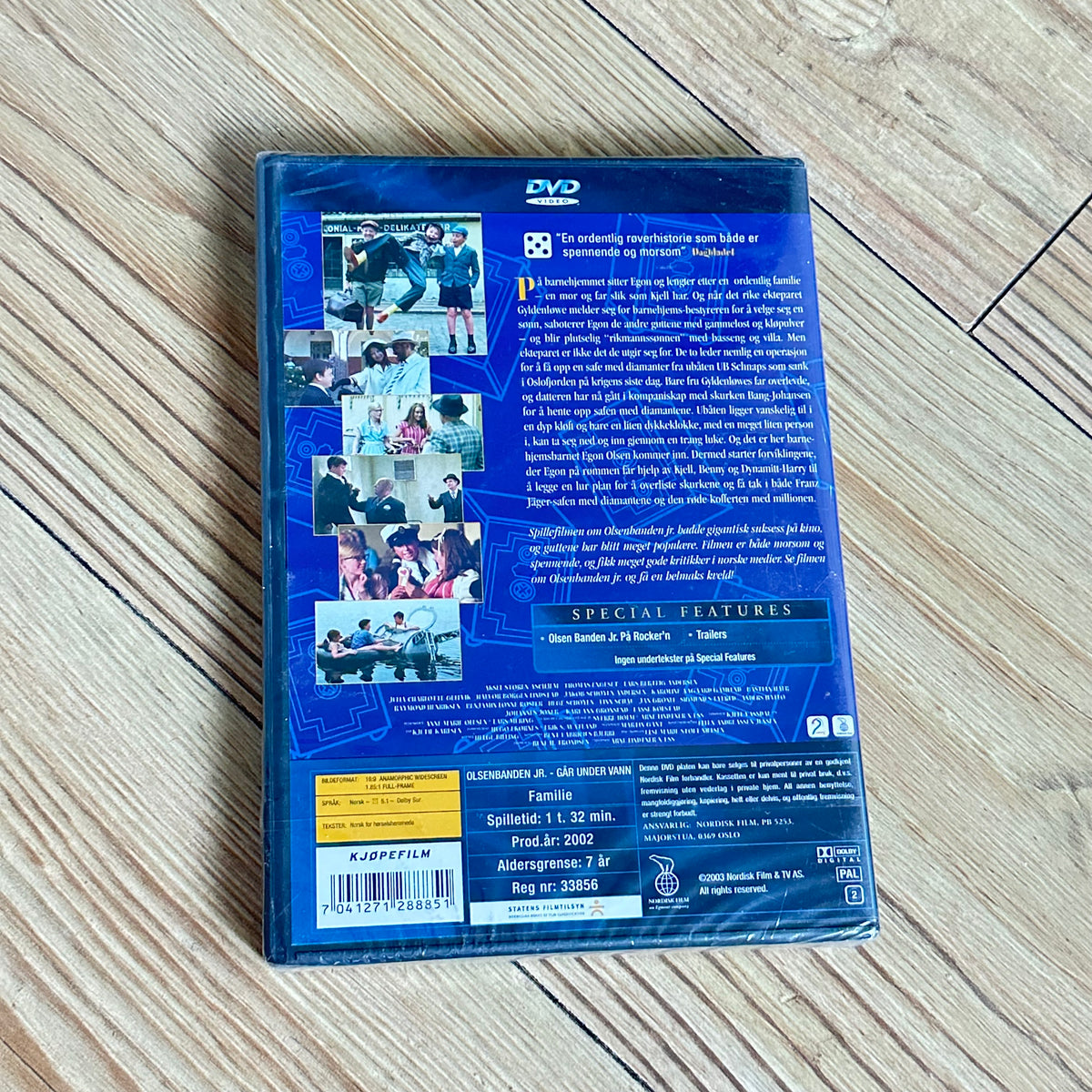 Olsenbanden jr går under vann (DVD) Ny i plast)