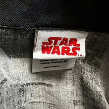 STAR WARS gardiner/ passer og  som vegg-bilde  (2 lengder)