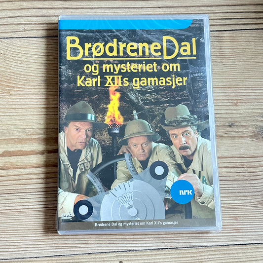 Brødrene Dal og mysteriet om Karl XIIs gamasjer (DVD) - Ny i plast