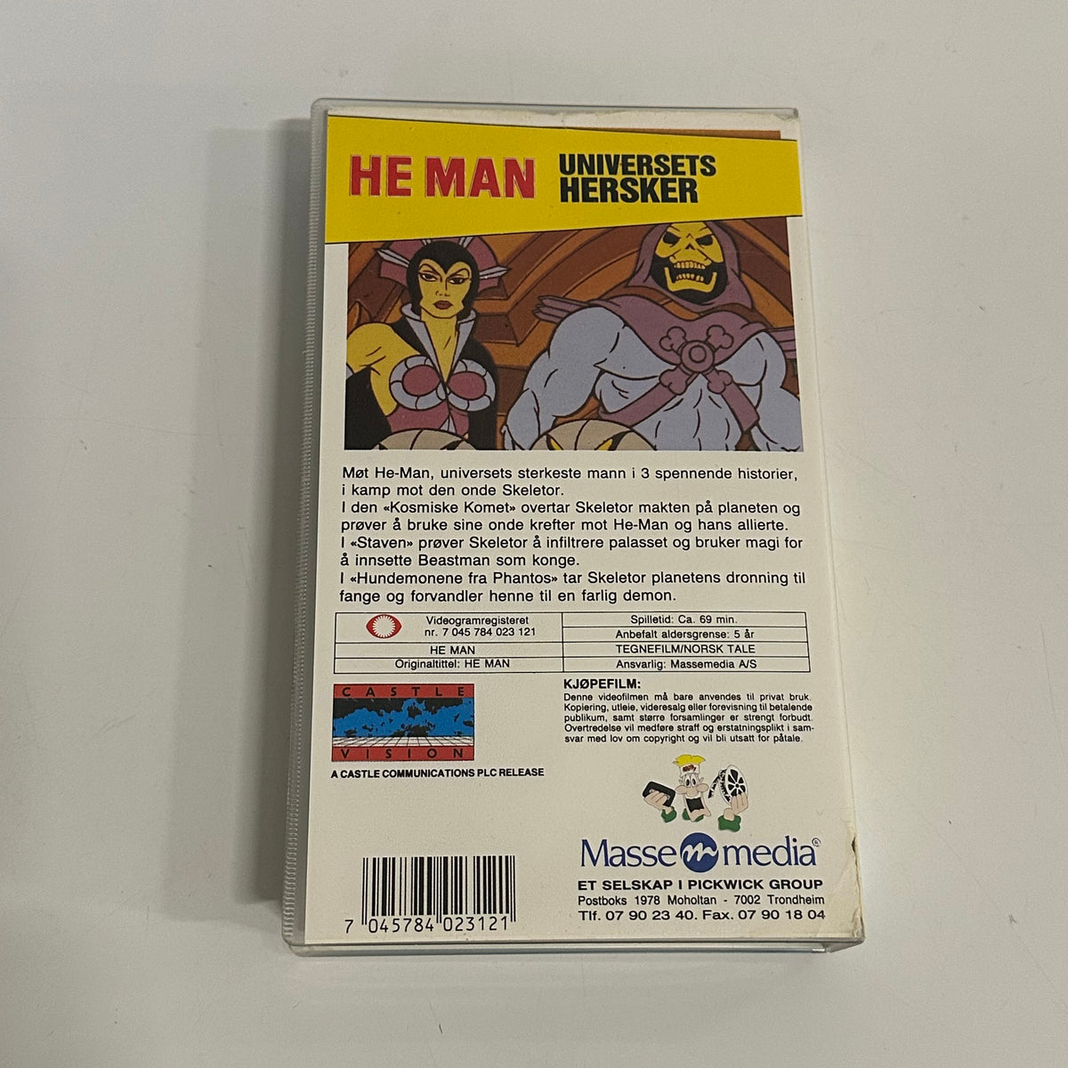 He-Man, Universets hersker (VHS) norsk tale