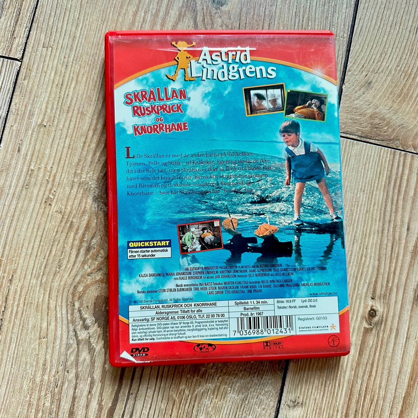 Skrållan, Ruskprick & Knorrhane (DVD)