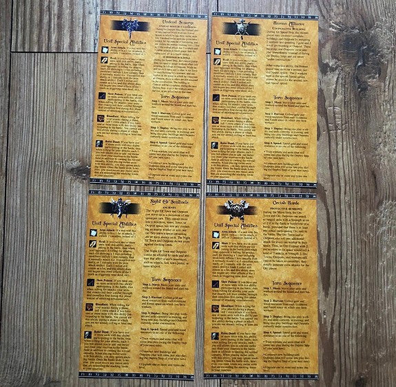 WARCRAFT Board Game - Expansion set (2004)