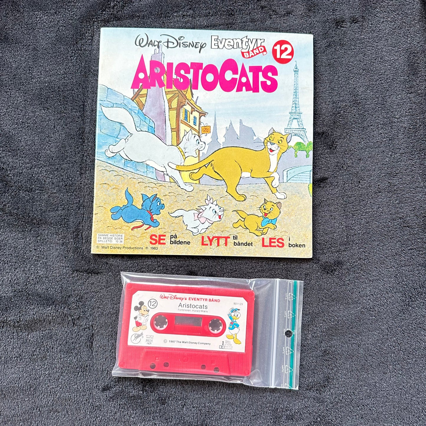 12 Disney Eventyrbånd - Aristocats