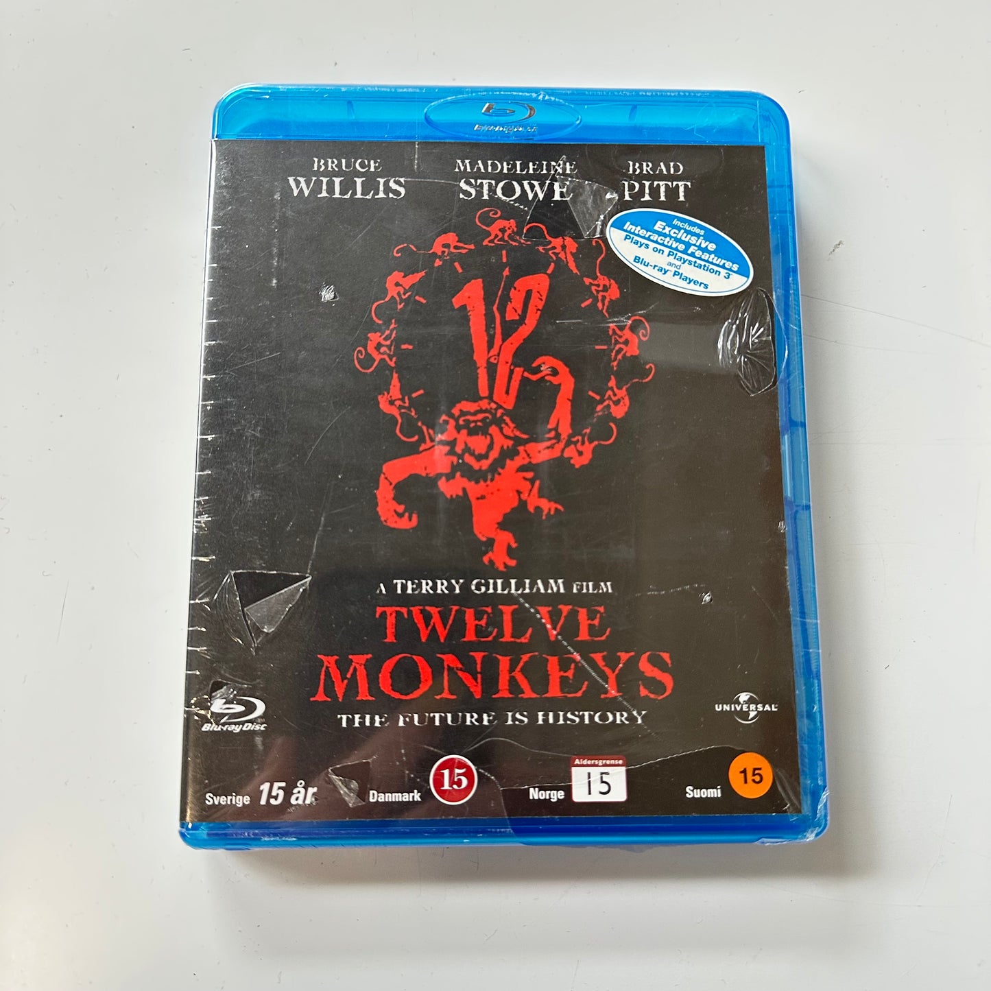 Twelve Monkeys - The future is history (Blu-ray) - Ny i plast !