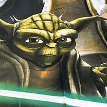 STAR WARS gardiner/ passer og  som vegg-bilde  (2 lengder)