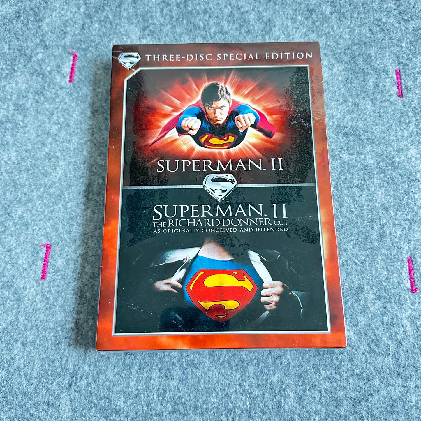 Superman II - 3 Disc special Edition (DVD) Ny i plast !