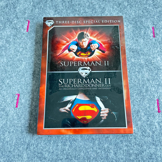 Superman II - 3 Disc special Edition (DVD) Ny i plast !