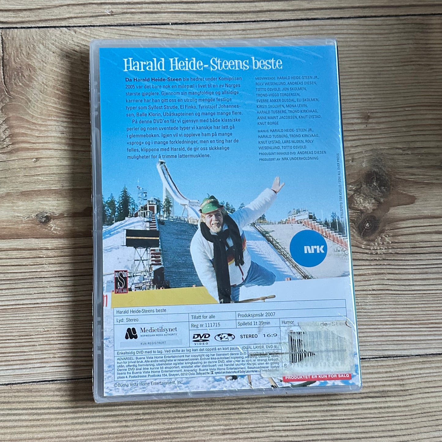 Harald Heide-Steens Beste (DVD) - Ny i plast!