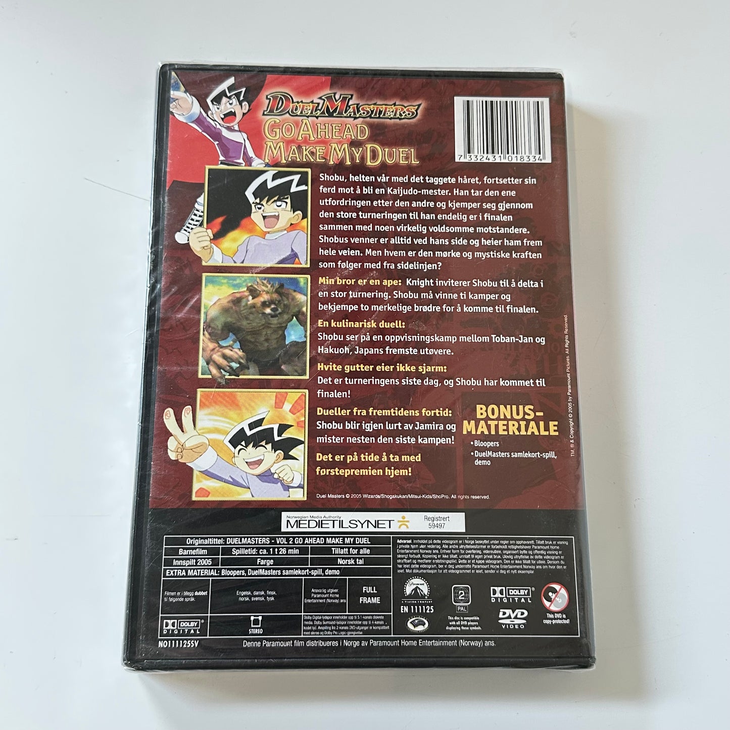 DUELMASTERS vol.2 - Go ahead make my duel (DVD) - Ny i plast!