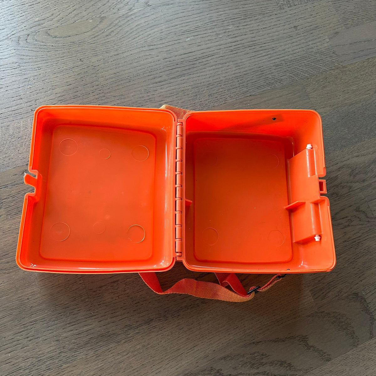 Harley Davidson sett med Super Hog - Koffert med Matboks og Termos (1987)