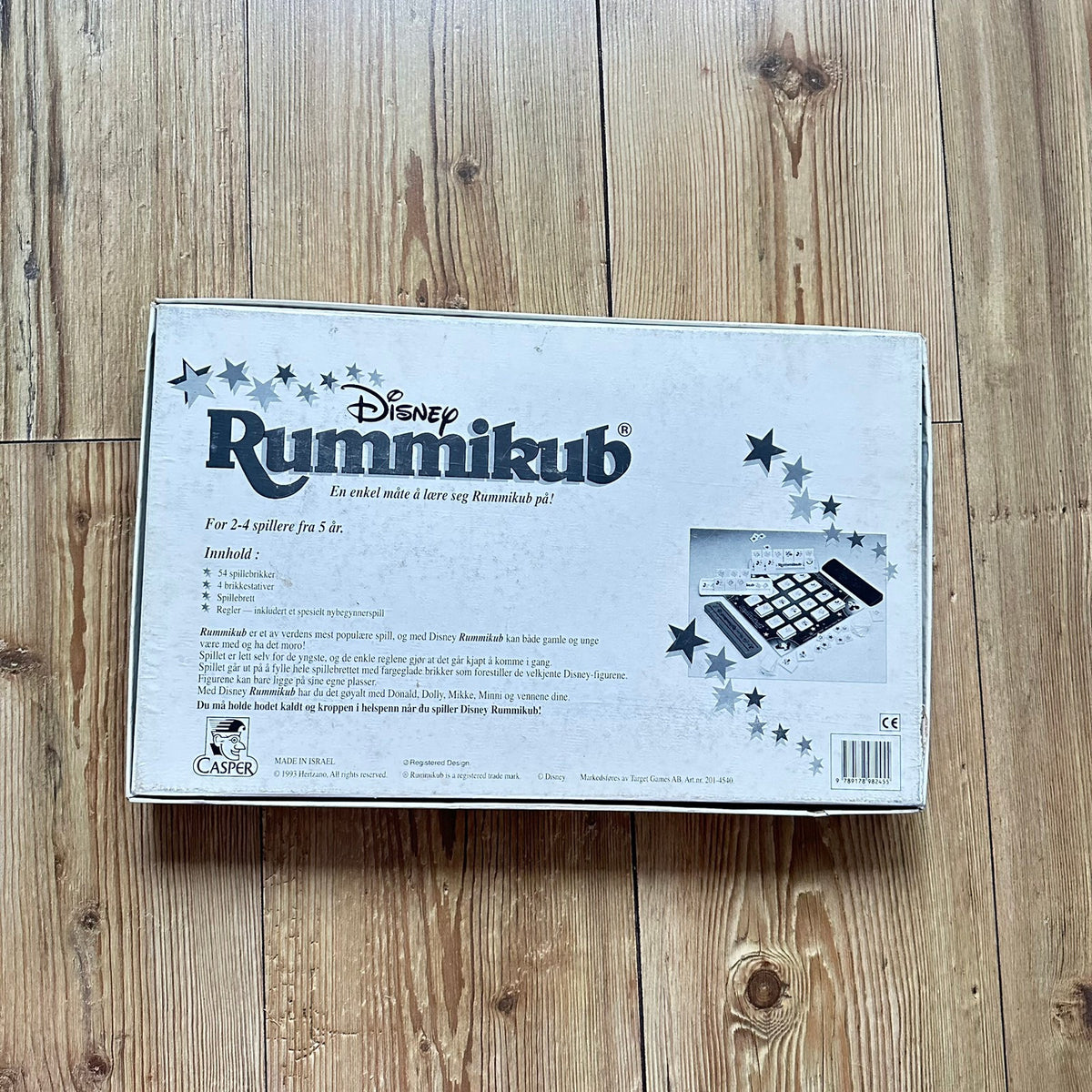 Disney Rummikub (Norsk utgave fra 1993) - Komplett !