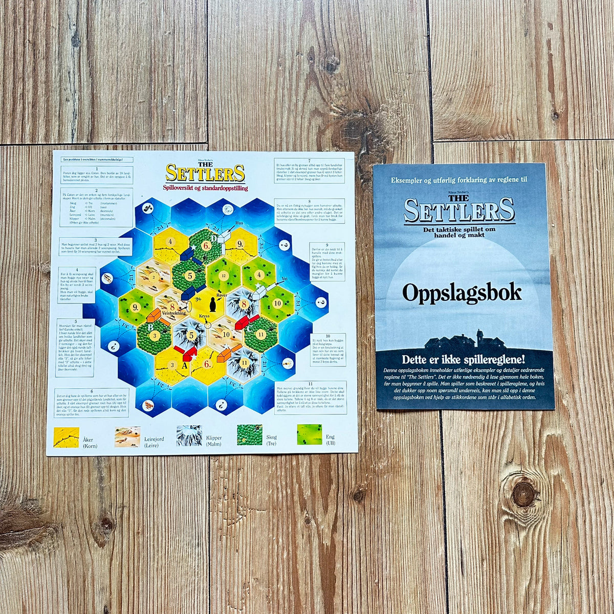 The Settlers fra Catan (1996) - Komplett og i flott stand !