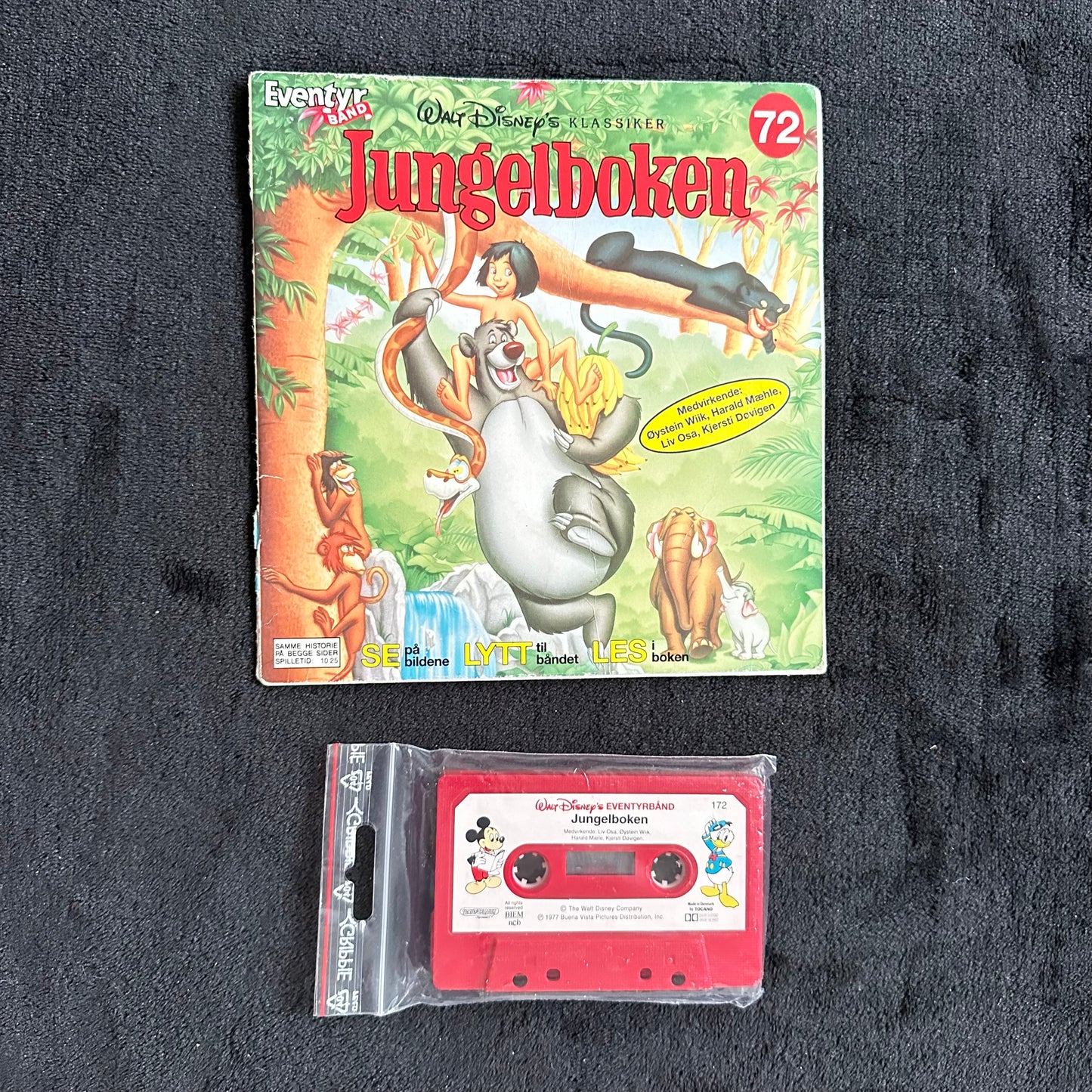 72 Disney Eventyrbånd - Jungelboken