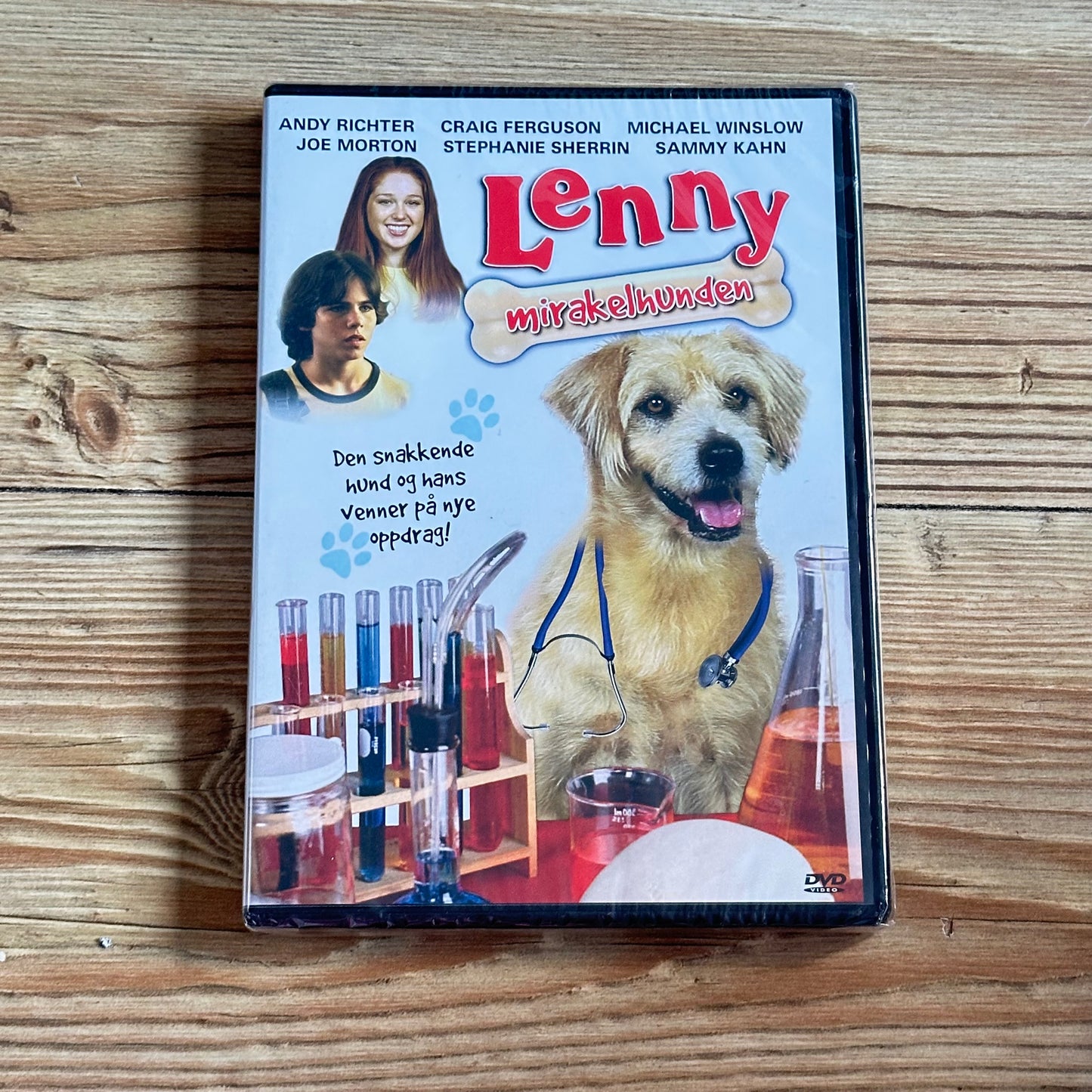Lenny mirakel hunden (DVD) - Ny i plast !