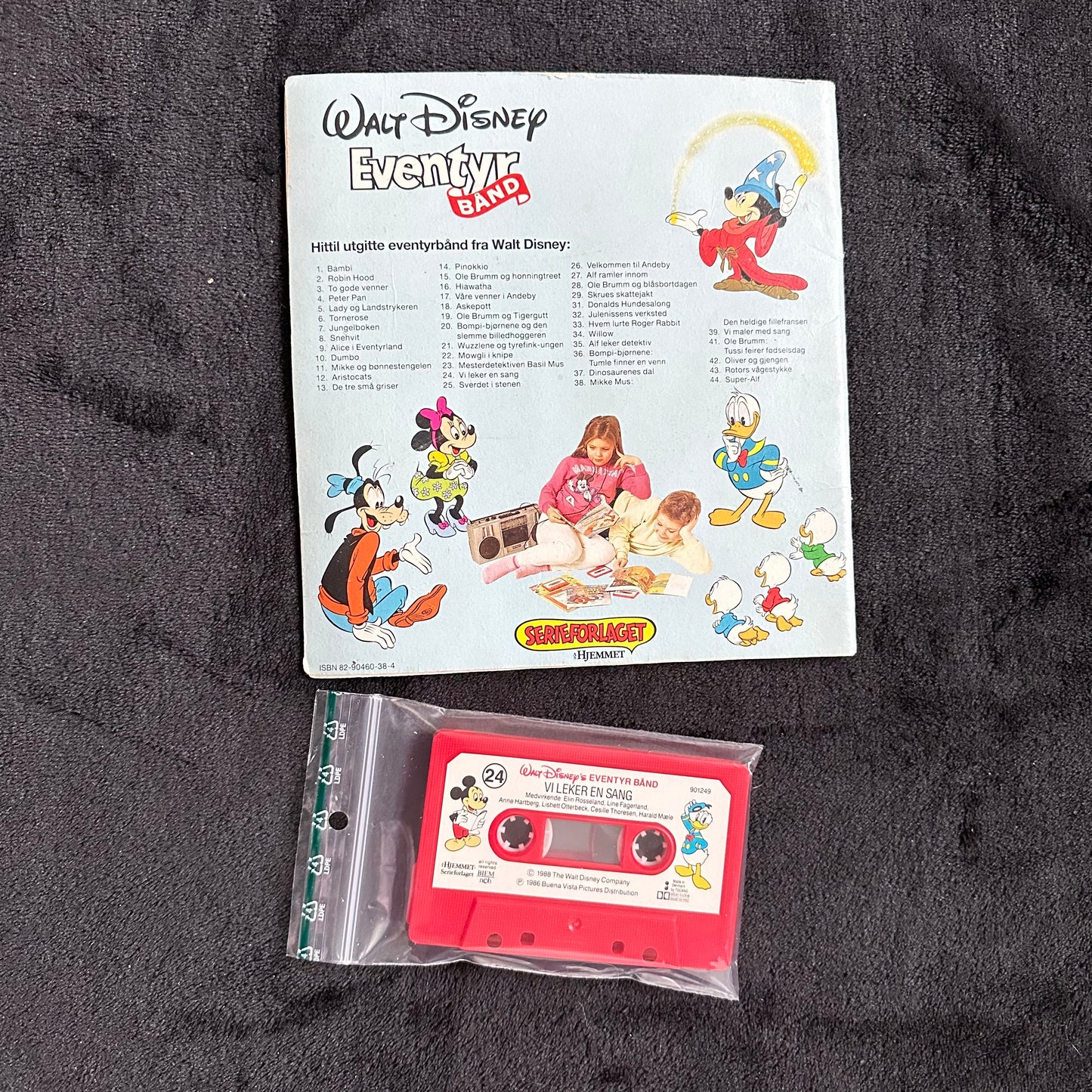 24 Disney Eventyrbånd - Vi leker en sang