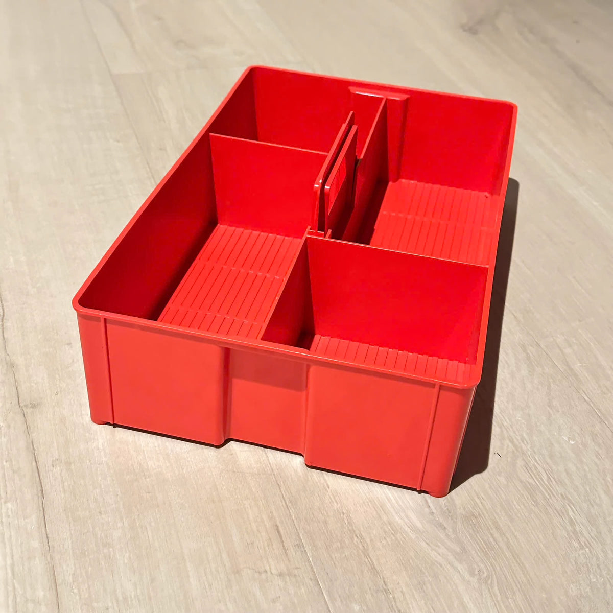LEGO sorteringsboks / oppbevaringsboks med hank fra 1970-tallet