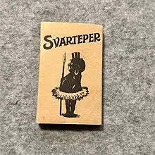 Antikk SORTEPER fra 1920/30-tallet  (Litografisk Kompani a/s)