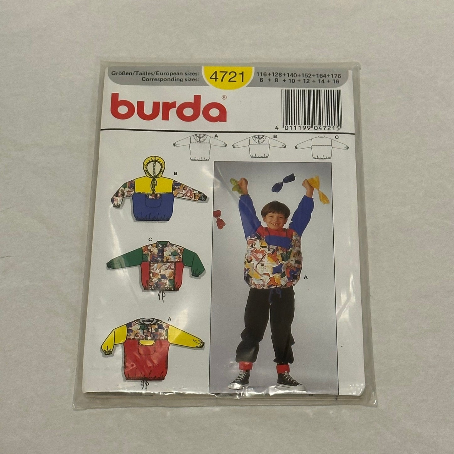 Burda mønster 4721 - Uåpnet !