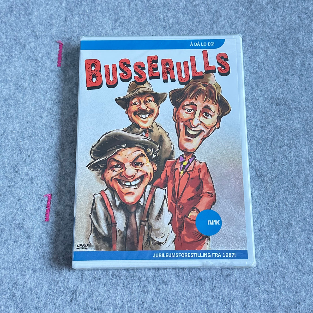 BUSSERULLS (DVD) Ny i plast !