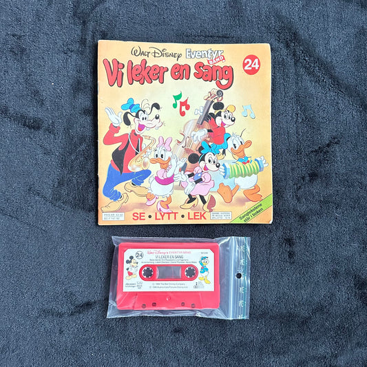 24 Disney Eventyrbånd - Vi leker en sang