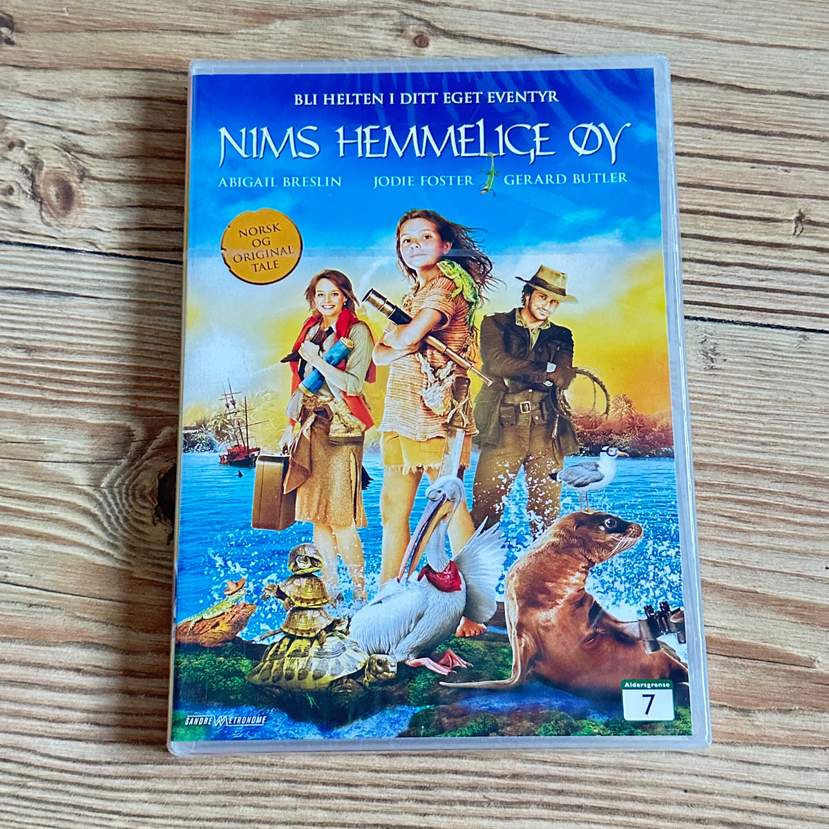 Nims hemmelige øy (DVD) Ny i plast
