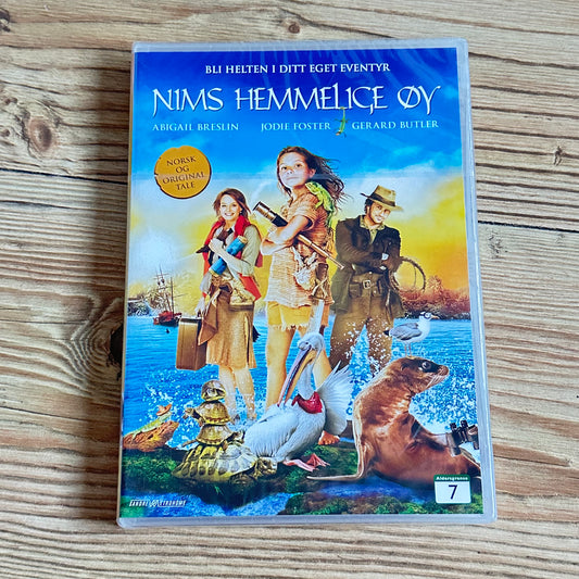 Nims hemmelige øy (DVD) Ny i plast