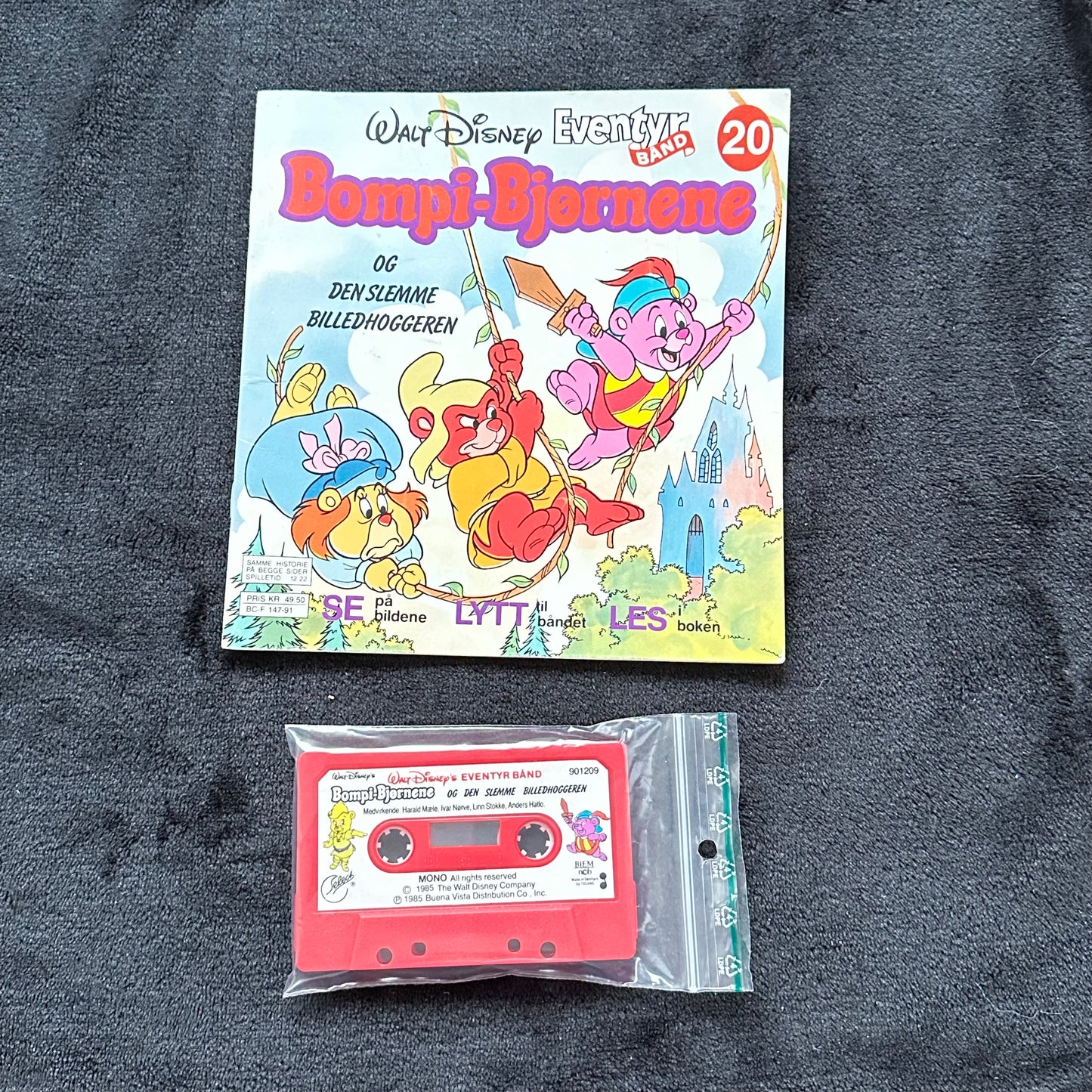 20 Disney Eventyrbånd - Bompi-Bjørnene og den slemme billedhoggeren
