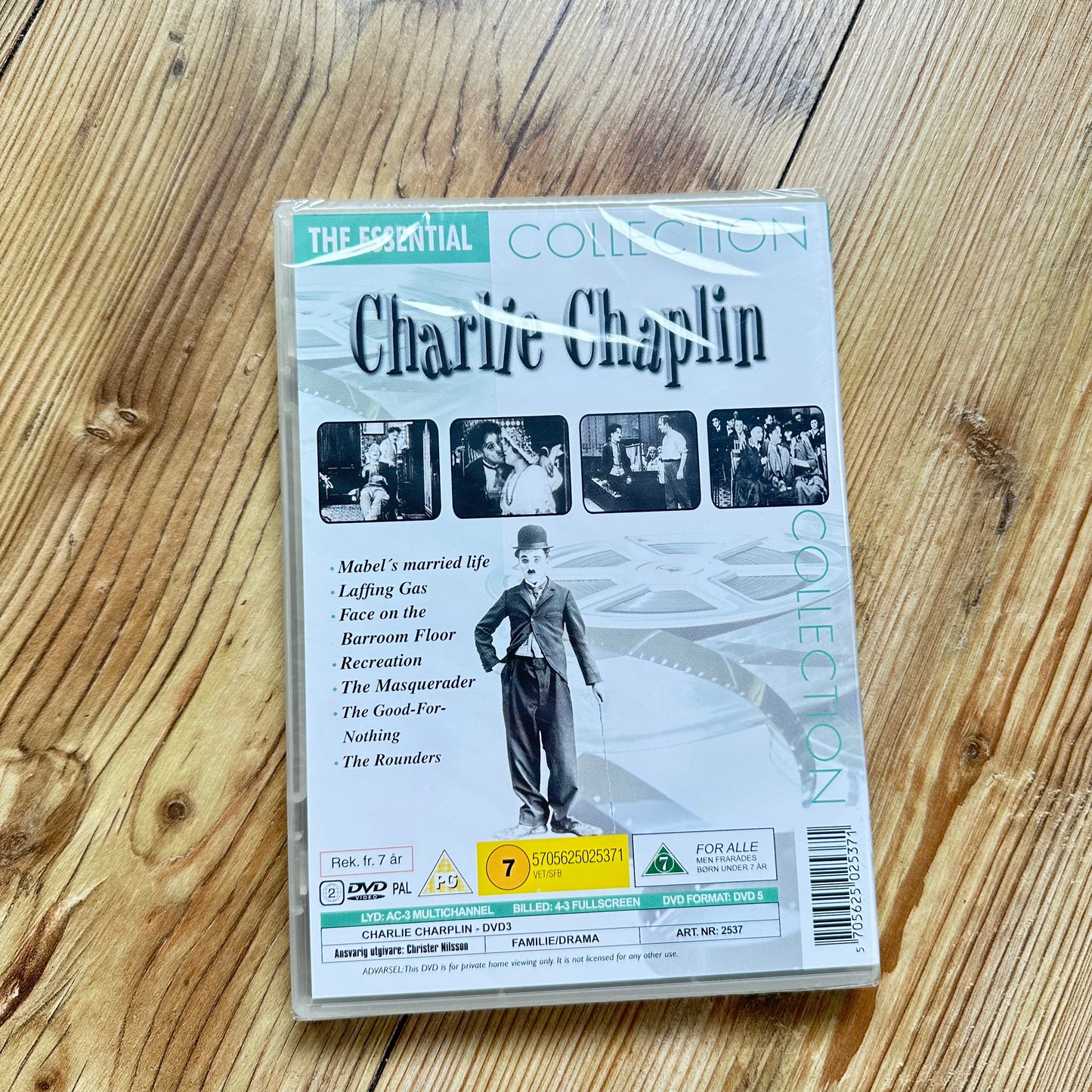 Charlie Chaplin The Essential Collection - samleboks (DVD)