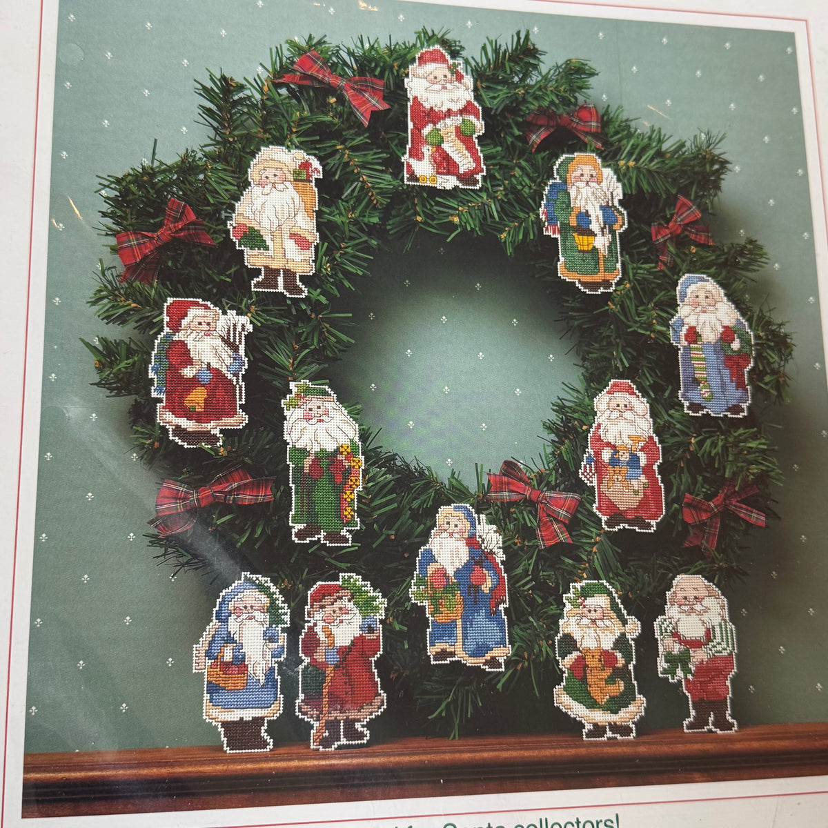 Broderi sett med juletrepynt, uåpnet (fra 1990)