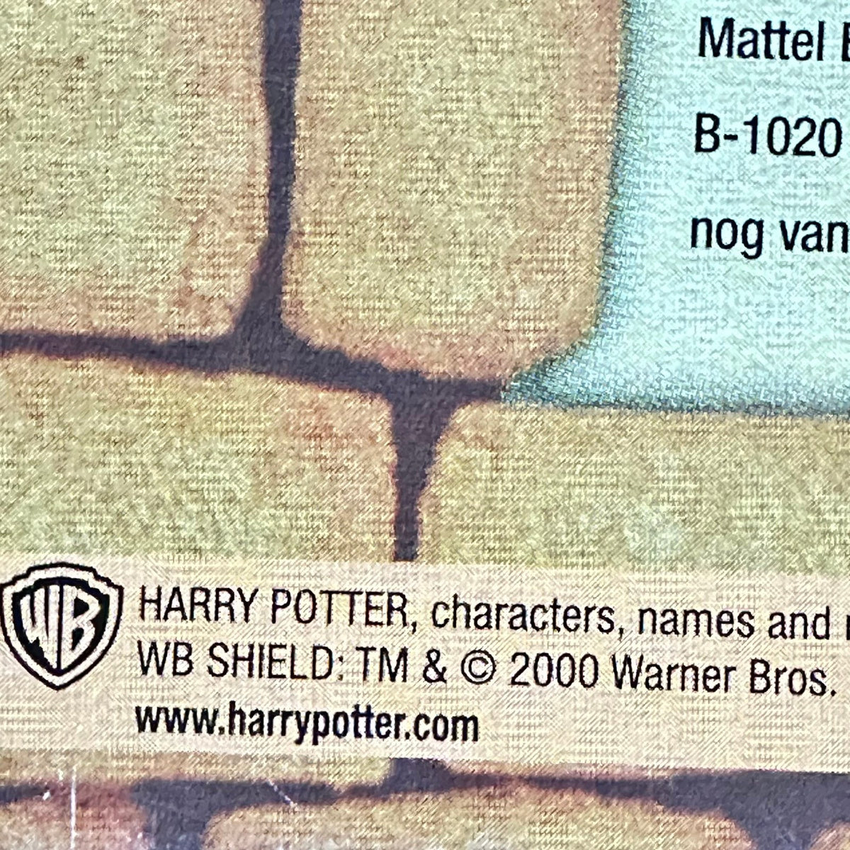 Harry Potter 260 PC Puslespill med Magic Decoder (fra 2000)