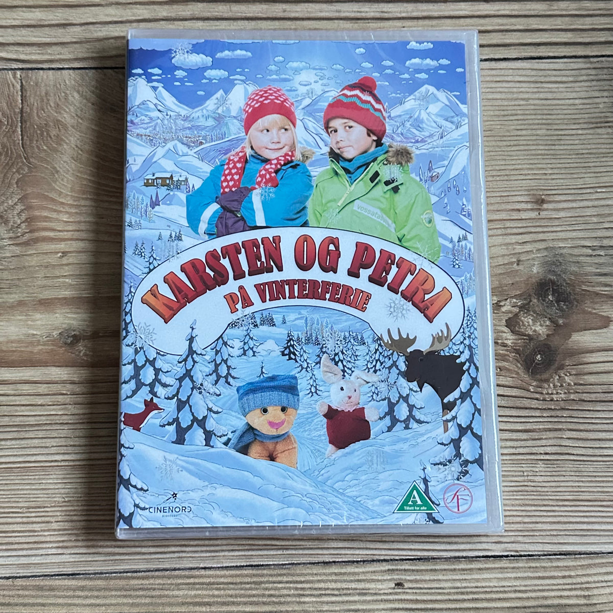 Karsten og Petra på vinterferie (DVD) Ny i plast!