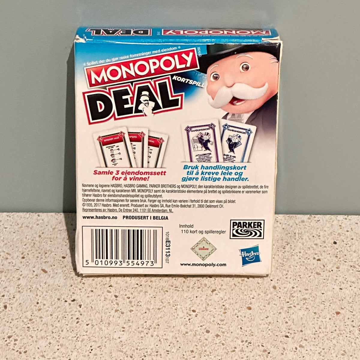 MONOPOLY DEAL - Norsk utgave (som ny)