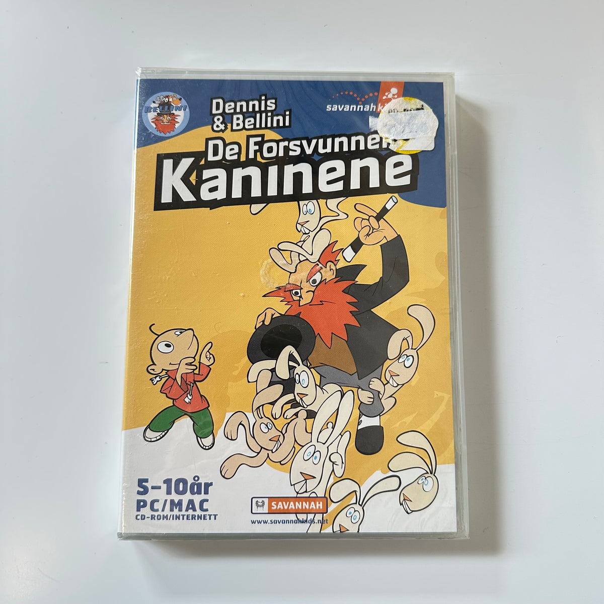 Dennis & Bellini - De forsvunne kaninene (PC/Mac-spill) - Ny i plast !