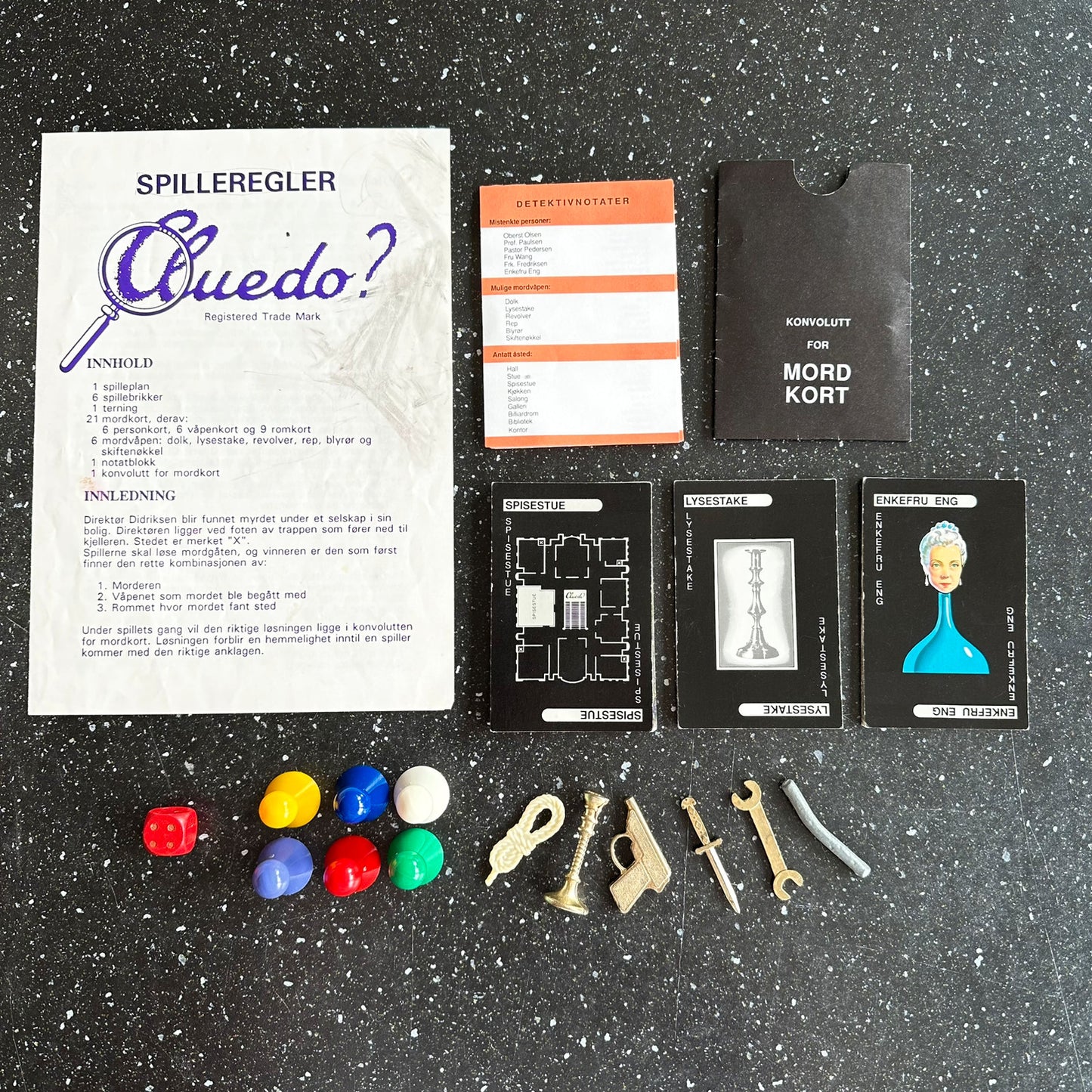 MISTENKT CLUEDO (1992)