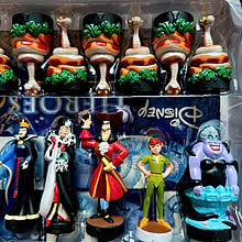 Disney sjakk HEROES & VILLAINS CHESS  (fra 2004)