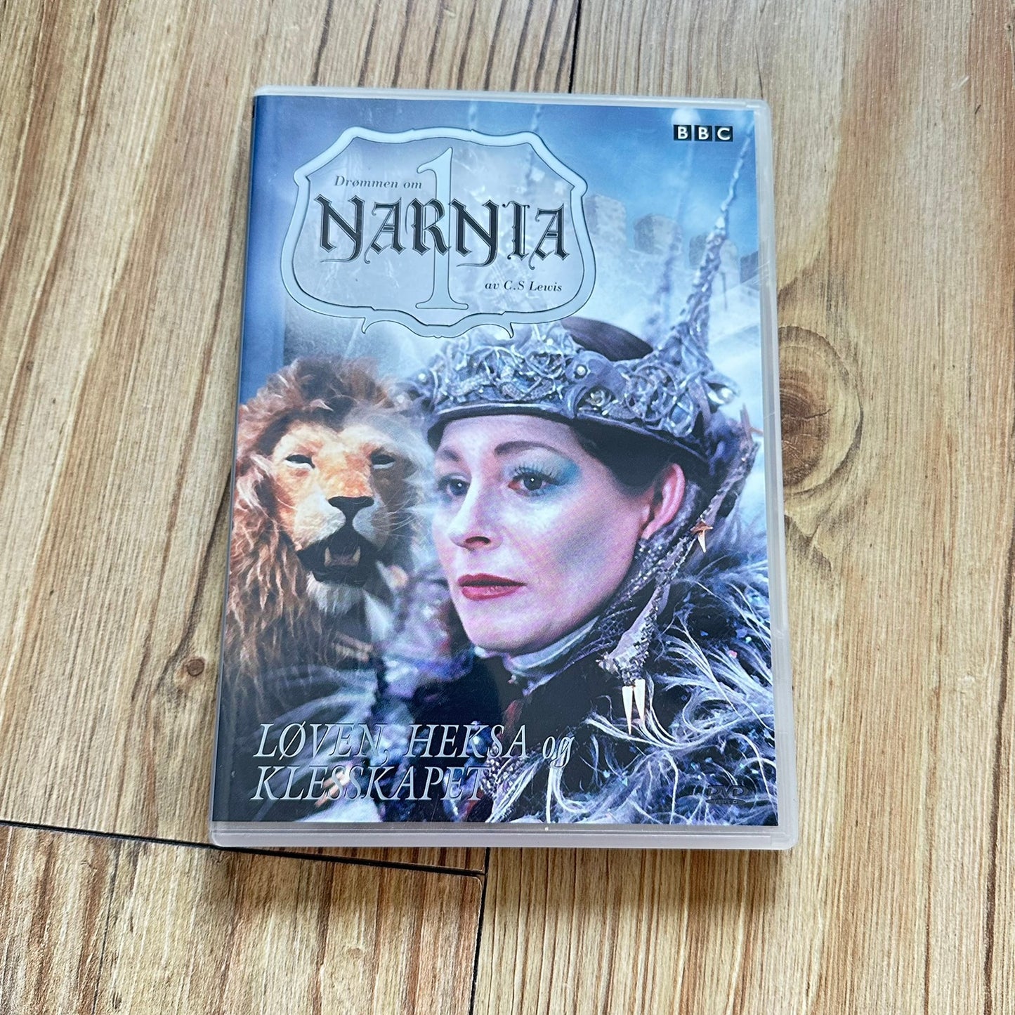 Legenden om Narnia 1-3 (DVD med norsk tekst) - som ny !